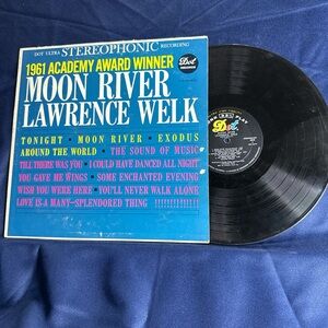 Lawrence Welk - Moon River Vinyl Record - Black